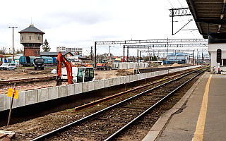 Przebudowa stacji Olsztyn Główny. Jak postępują prace remontowe?